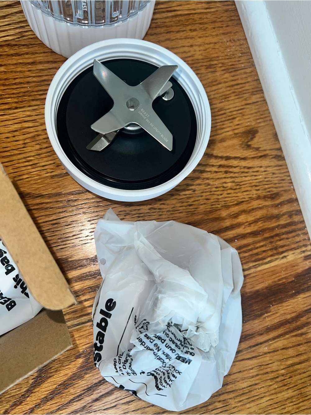 NEW Beast blender replacement parts cloud white - Picture 5 of 7